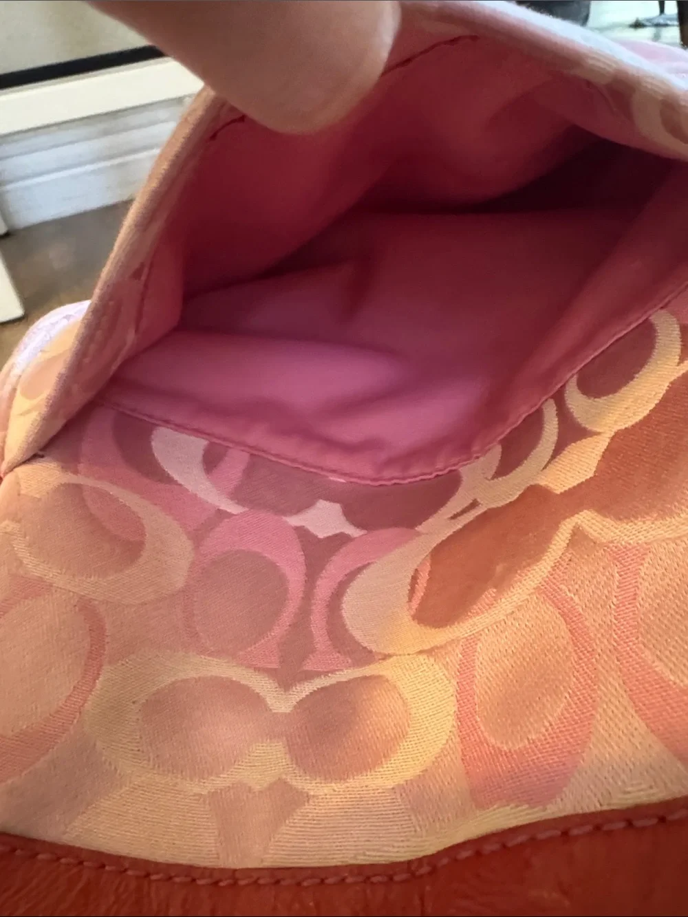 Coach y2k pink optic travel weekender bag with handtag - Picture 16 of 17